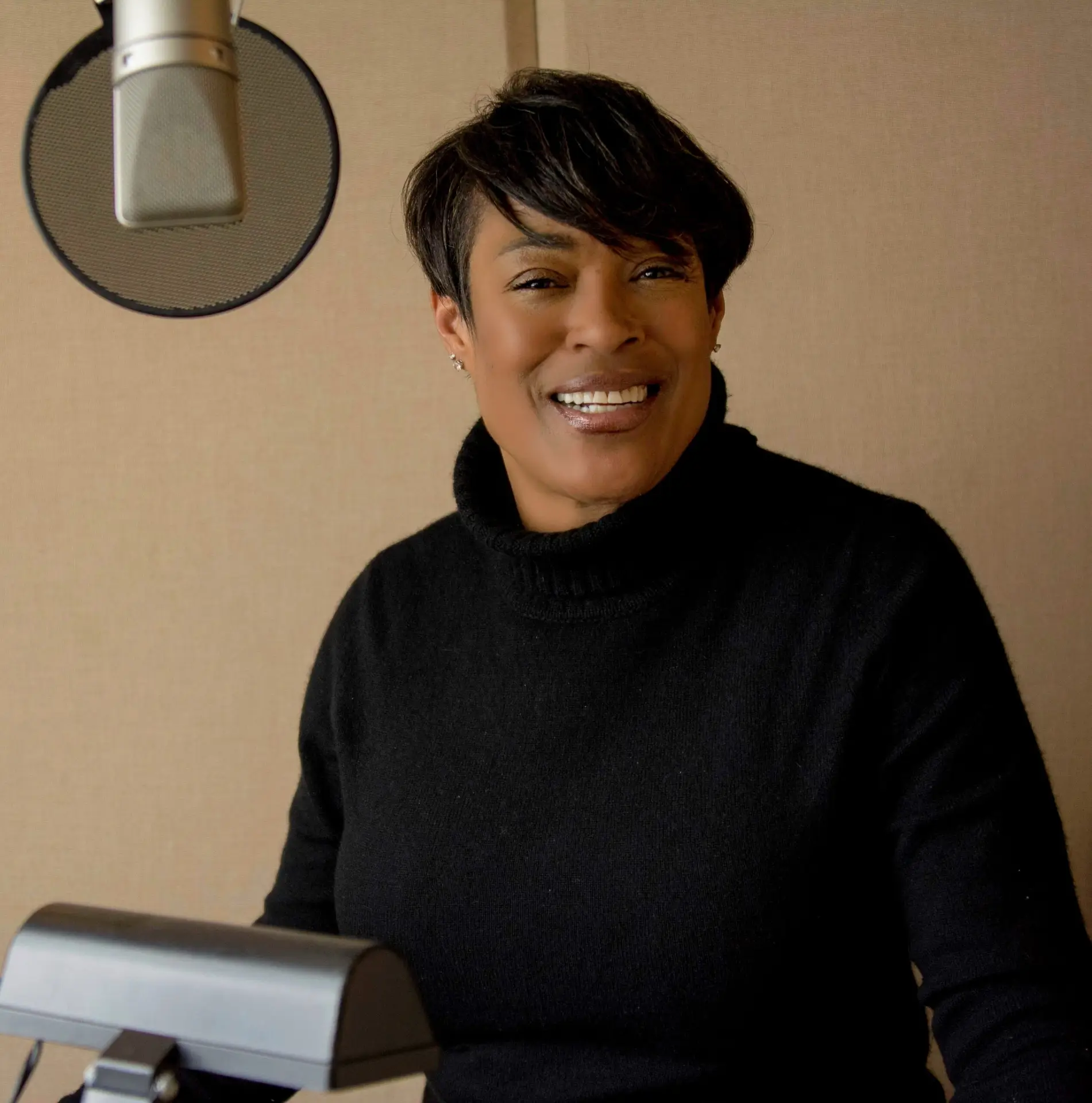 an image of Tambra J - a female voice actor